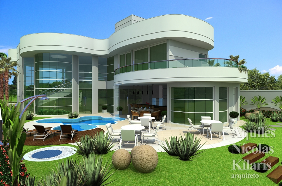 Arquiteto - Aquiles NÃ­colas KÃ­laris - Residential Projects - Projeto Belo Horizonte - MG