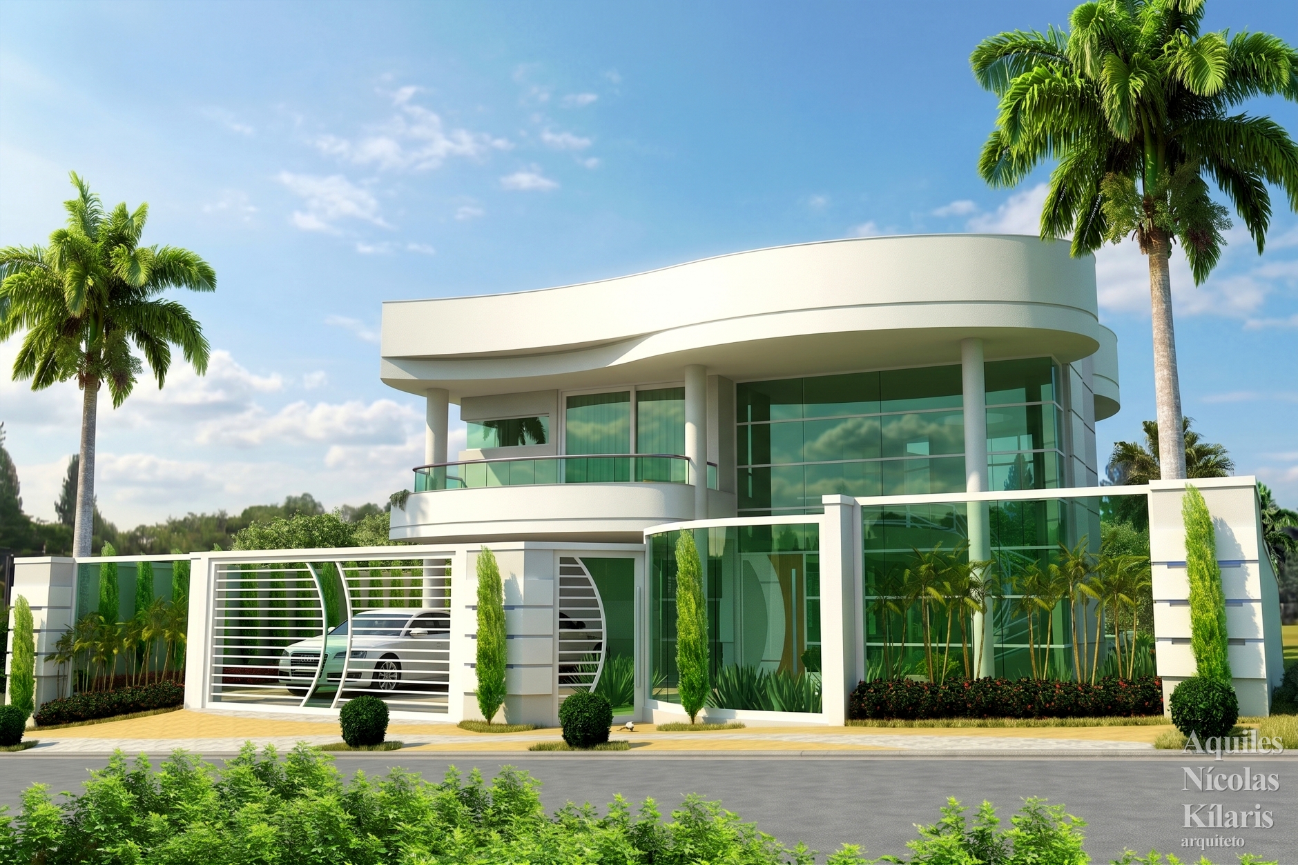 Arquiteto - Aquiles NÃ­colas KÃ­laris - Residential Projects - Projeto Belo Horizonte - MG