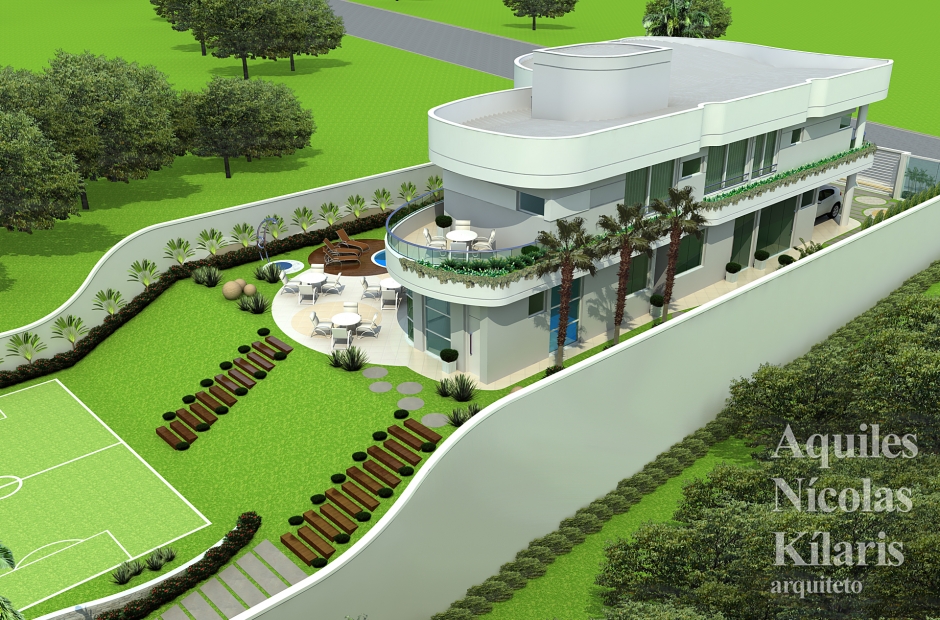 Arquiteto - Aquiles NÃ­colas KÃ­laris - Residential Projects - Projeto Belo Horizonte - MG