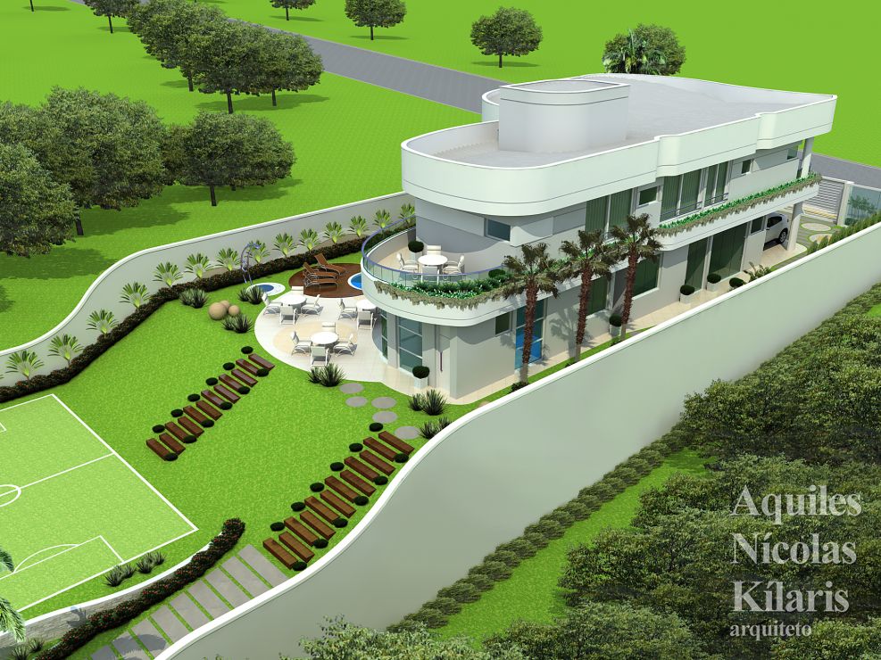 Arquiteto - Aquiles NÃ­colas KÃ­laris - Residential Projects - Projeto Belo Horizonte - MG