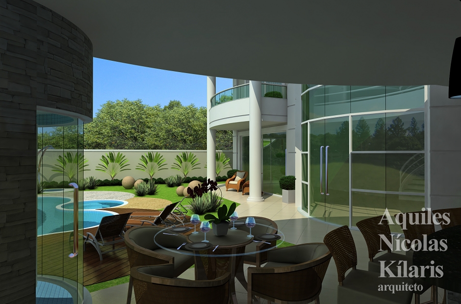 Arquiteto - Aquiles NÃ­colas KÃ­laris - Residential Projects - Projeto SÃ£o JoÃ£o Del Rei - MG