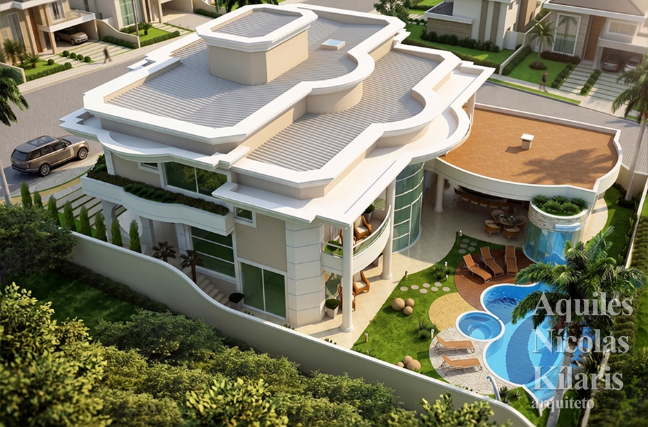 Arquiteto - Aquiles NÃ­colas KÃ­laris - Residential Projects - Projeto SÃ£o JoÃ£o Del Rei II - MG