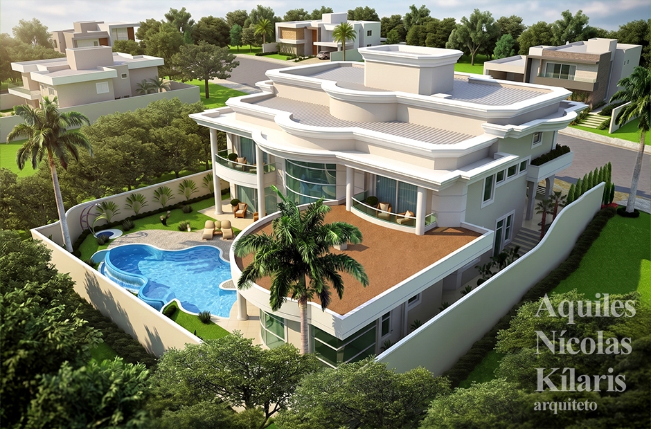 Arquiteto - Aquiles NÃ­colas KÃ­laris - Residential Projects - Projeto SÃ£o JoÃ£o Del Rei II - MG