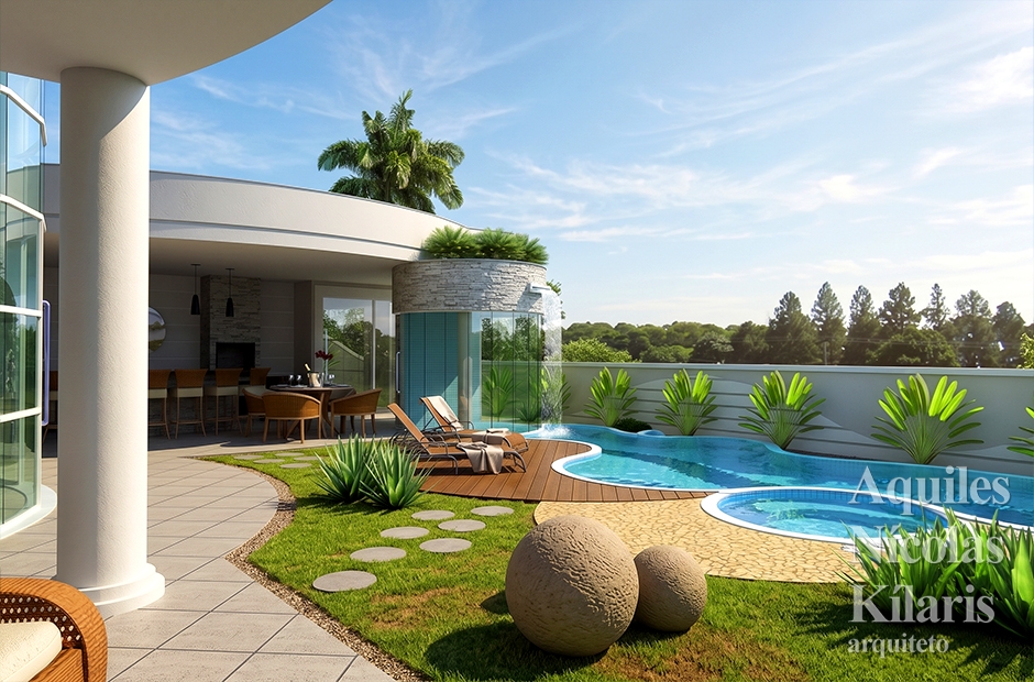 Arquiteto - Aquiles NÃ­colas KÃ­laris - Residential Projects - Projeto SÃ£o JoÃ£o Del Rei II - MG