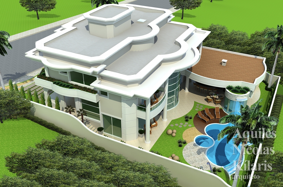 Arquiteto - Aquiles NÃ­colas KÃ­laris - Residential Projects - Projeto SÃ£o JoÃ£o Del Rei - MG