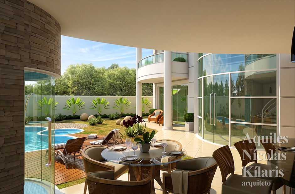 Arquiteto - Aquiles NÃ­colas KÃ­laris - Residential Projects - Projeto SÃ£o JoÃ£o Del Rei II - MG