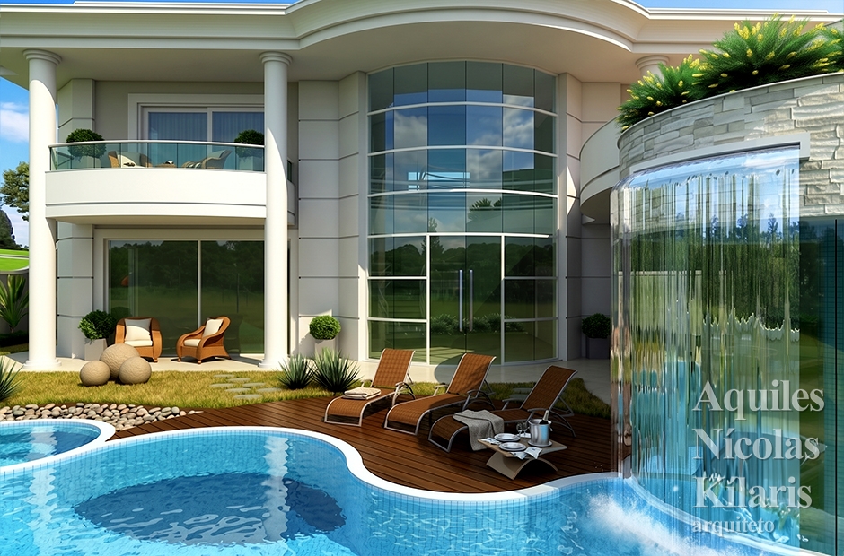 Arquiteto - Aquiles NÃ­colas KÃ­laris - Residential Projects - Projeto SÃ£o JoÃ£o Del Rei II - MG