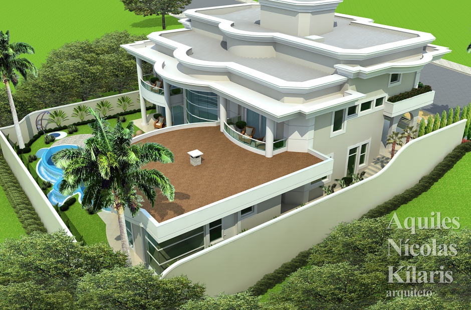Arquiteto - Aquiles NÃ­colas KÃ­laris - Residential Projects - Projeto SÃ£o JoÃ£o Del Rei - MG