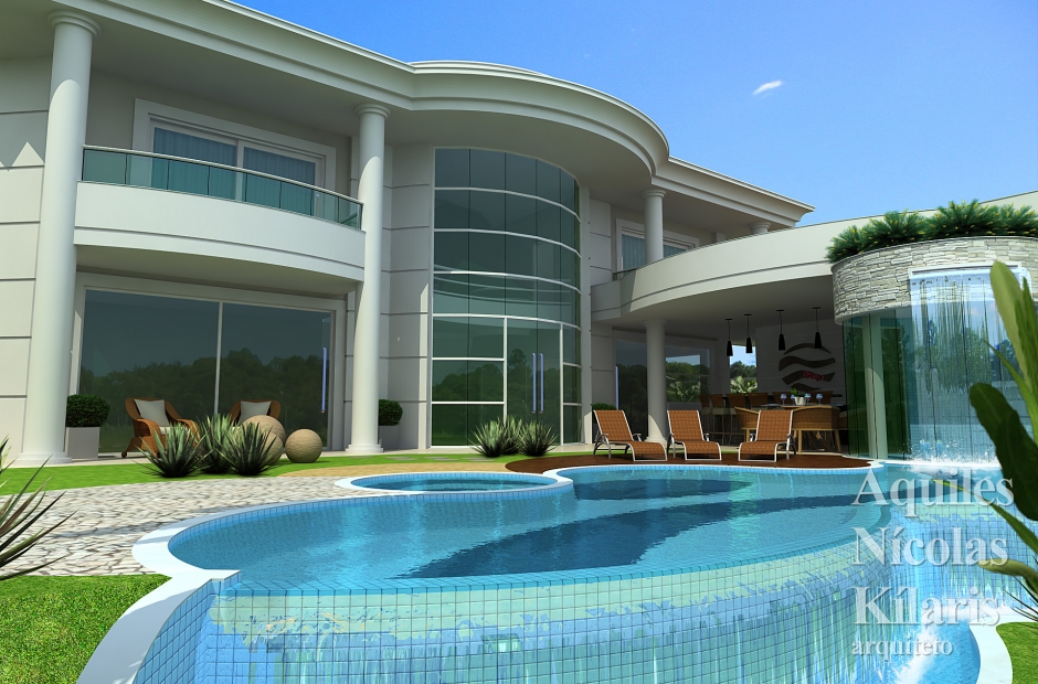 Arquiteto - Aquiles NÃ­colas KÃ­laris - Residential Projects - Projeto SÃ£o JoÃ£o Del Rei - MG