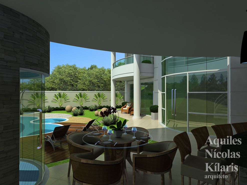 Arquiteto - Aquiles NÃ­colas KÃ­laris - Residential Projects - Projeto SÃ£o JoÃ£o Del Rei - MG
