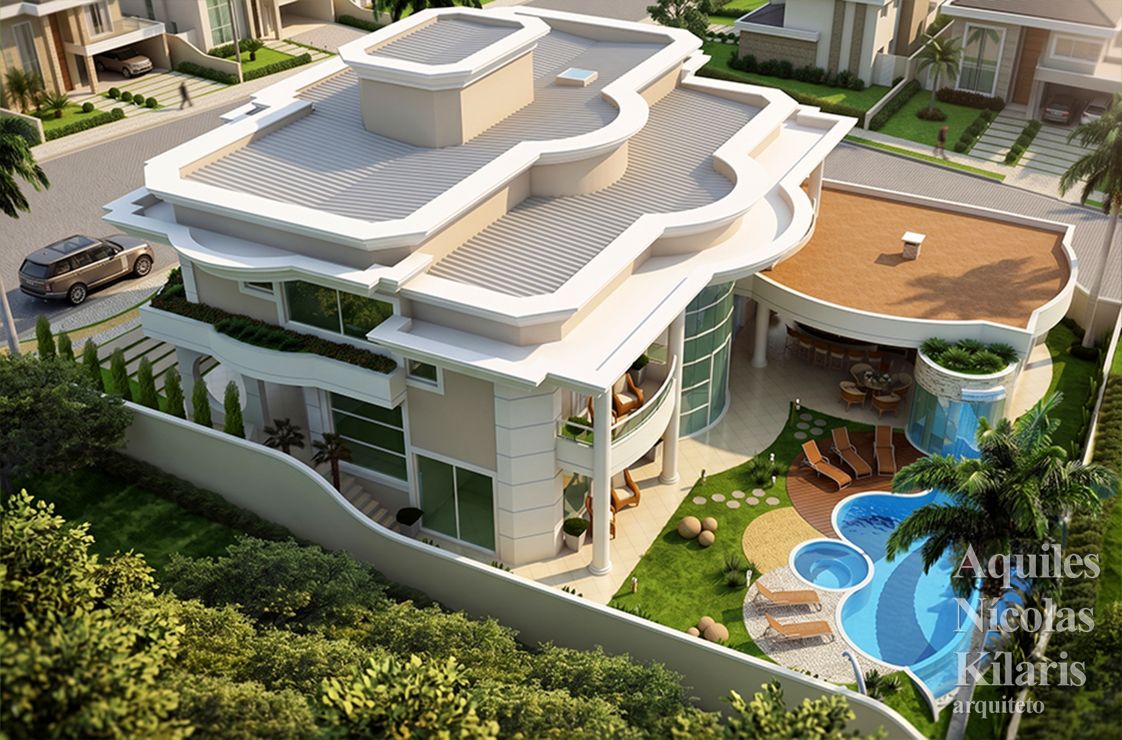 Arquiteto - Aquiles NÃ­colas KÃ­laris - Residential Projects - Projeto SÃ£o JoÃ£o Del Rei II - MG