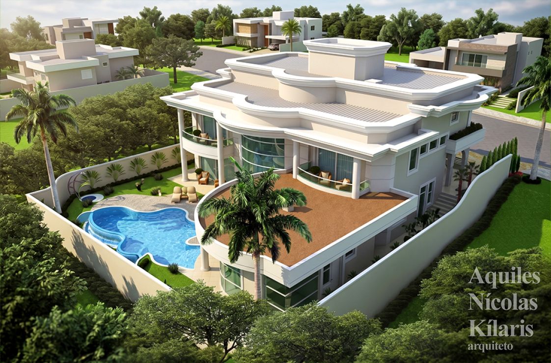 Arquiteto - Aquiles NÃ­colas KÃ­laris - Residential Projects - Projeto SÃ£o JoÃ£o Del Rei II - MG