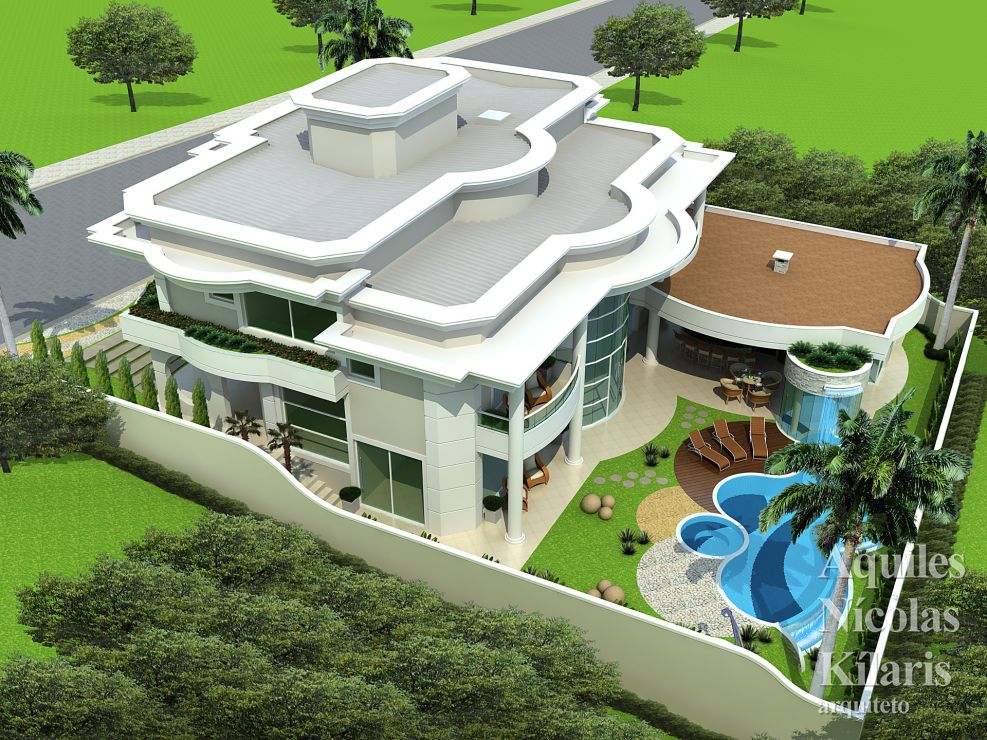 Arquiteto - Aquiles NÃ­colas KÃ­laris - Residential Projects - Projeto SÃ£o JoÃ£o Del Rei - MG