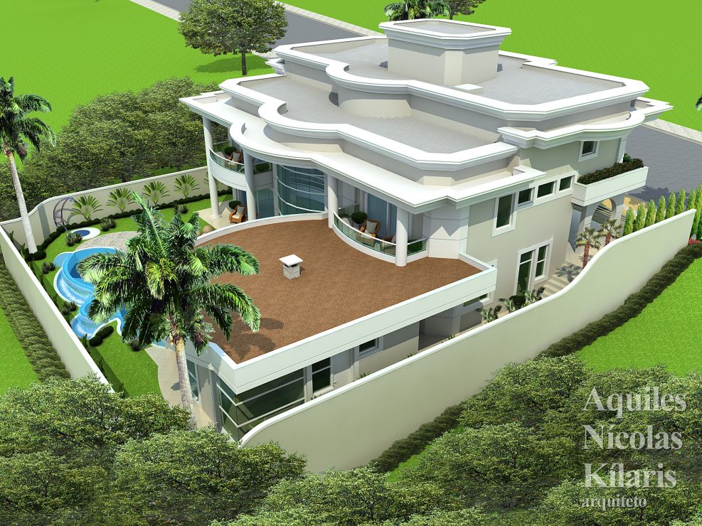 Arquiteto - Aquiles NÃ­colas KÃ­laris - Residential Projects - Projeto SÃ£o JoÃ£o Del Rei - MG