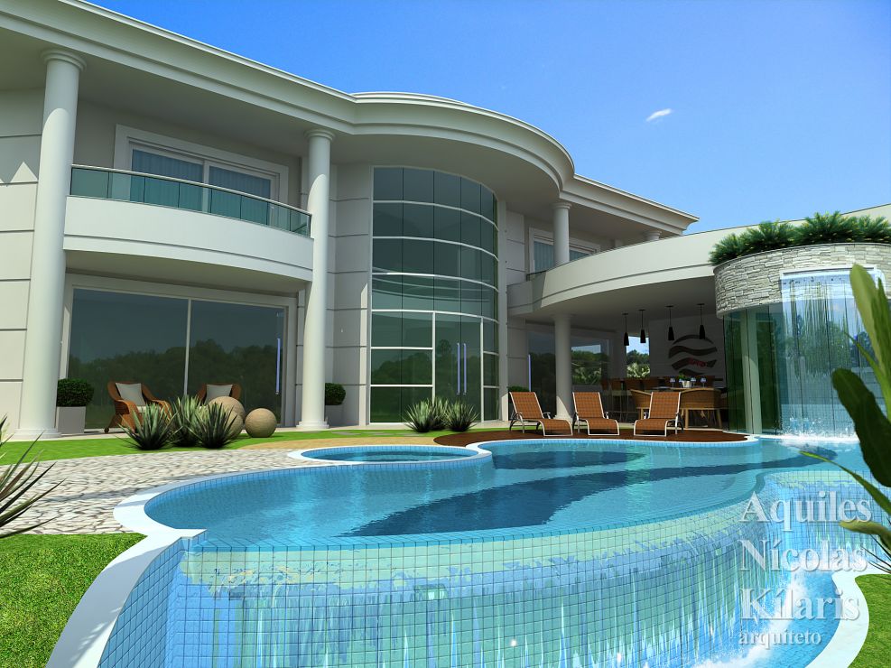 Arquiteto - Aquiles NÃ­colas KÃ­laris - Residential Projects - Projeto SÃ£o JoÃ£o Del Rei - MG