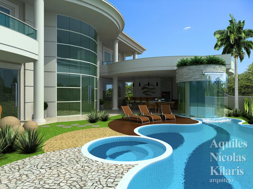 Arquiteto - Aquiles NÃ­colas KÃ­laris - Residential Projects - Projeto SÃ£o JoÃ£o Del Rei - MG