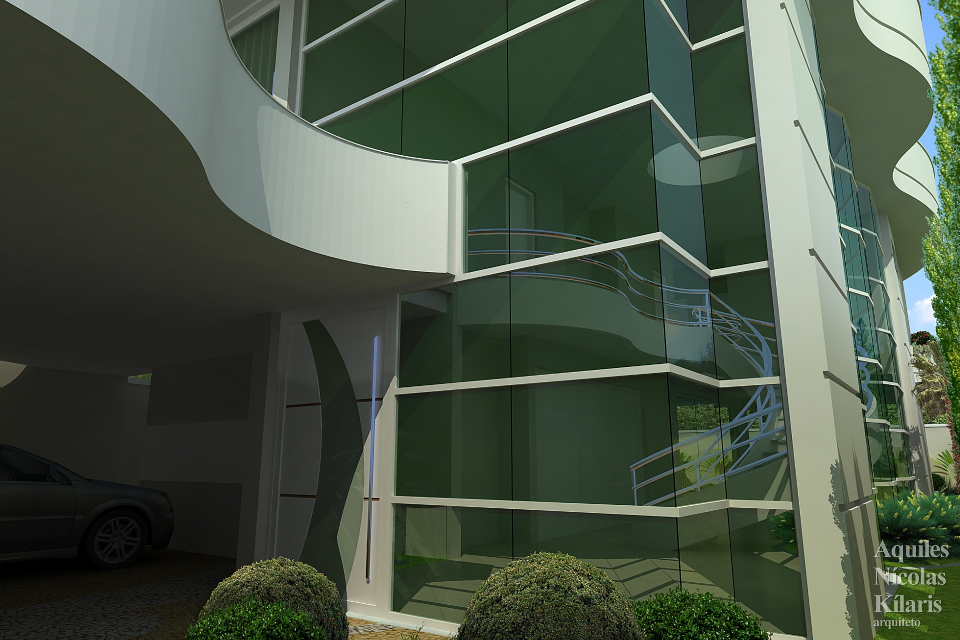 Arquiteto - Aquiles NÃ­colas KÃ­laris - Projetos Residenciais - Projeto Ipanema - MG