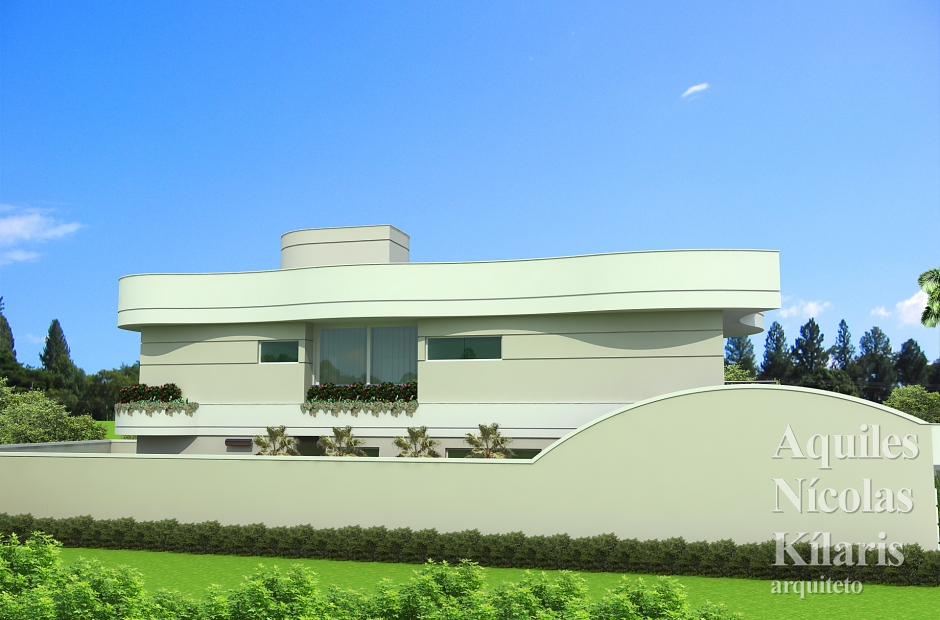 Arquiteto - Aquiles NÃ­colas KÃ­laris - Projetos Residenciais - Projeto Ipanema - MG