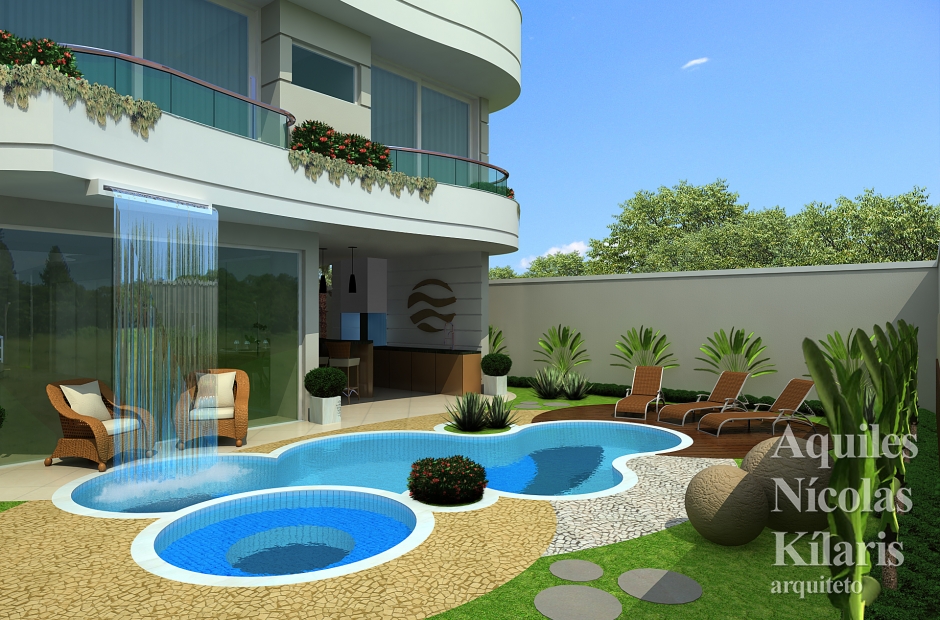 Arquiteto - Aquiles NÃ­colas KÃ­laris - Projetos Residenciais - Projeto Ipanema - MG
