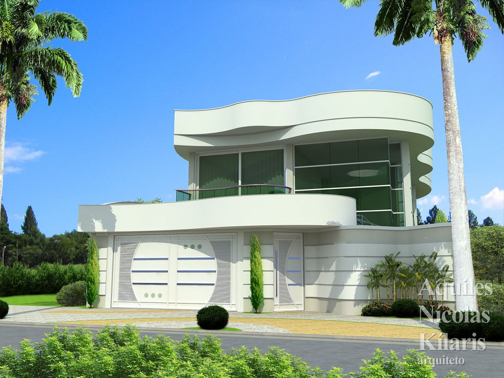 Arquiteto - Aquiles NÃ­colas KÃ­laris - Projetos Residenciais - Projeto Ipanema - MG