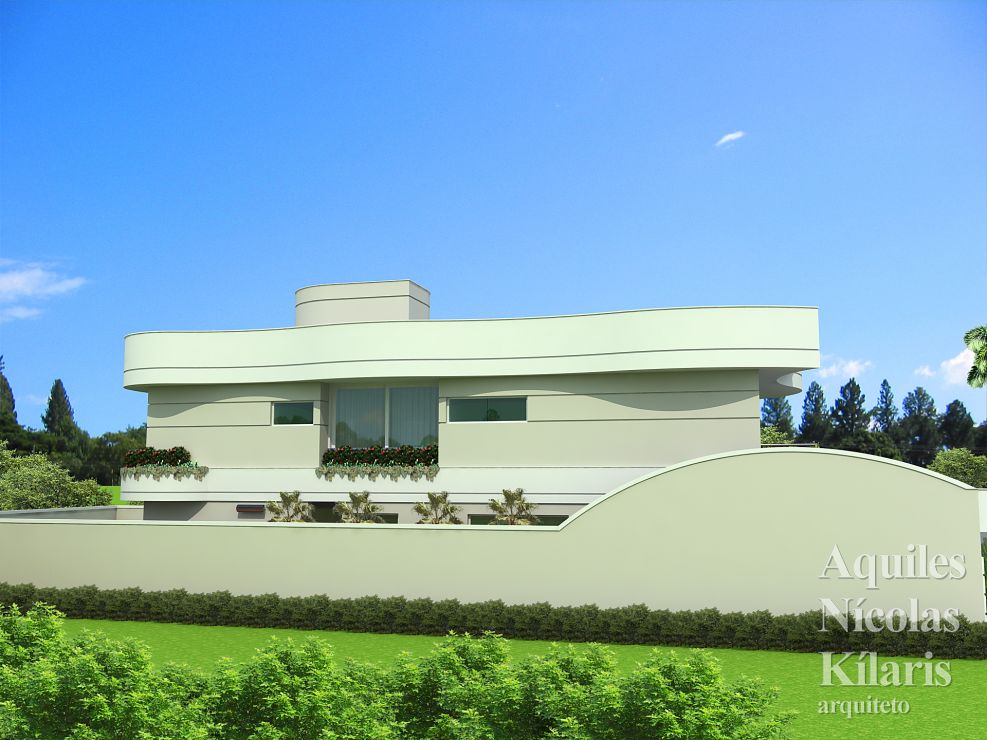 Arquiteto - Aquiles NÃ­colas KÃ­laris - Projetos Residenciais - Projeto Ipanema - MG