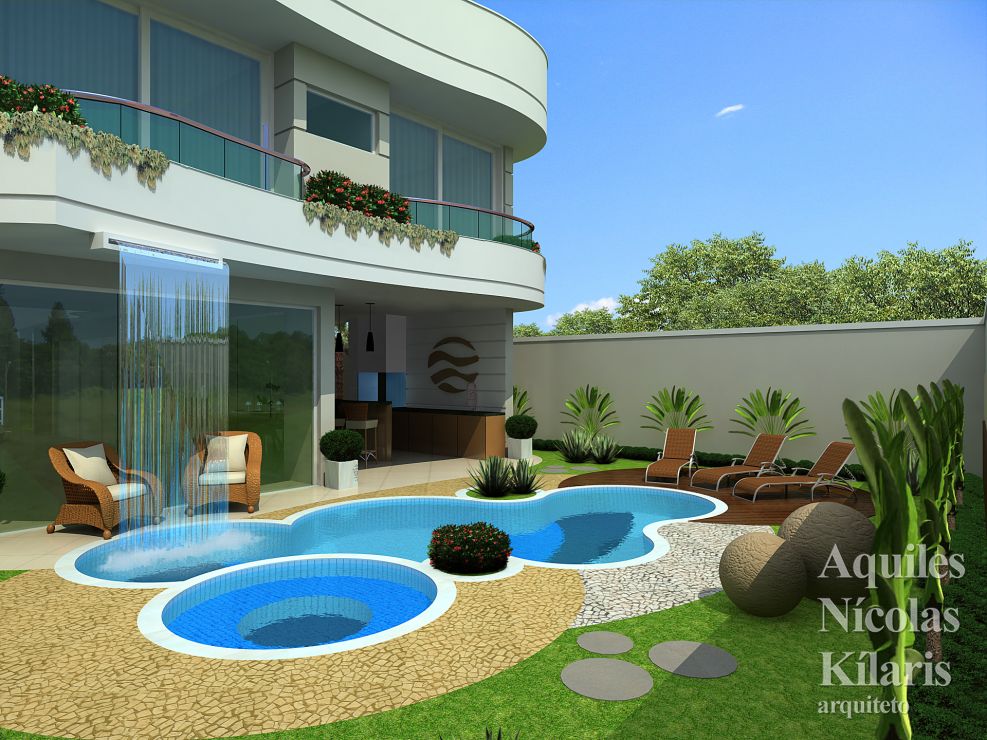 Arquiteto - Aquiles NÃ­colas KÃ­laris - Projetos Residenciais - Projeto Ipanema - MG