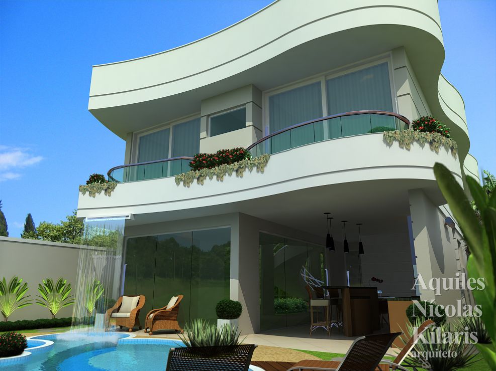 Arquiteto - Aquiles NÃ­colas KÃ­laris - Projetos Residenciais - Projeto Ipanema - MG