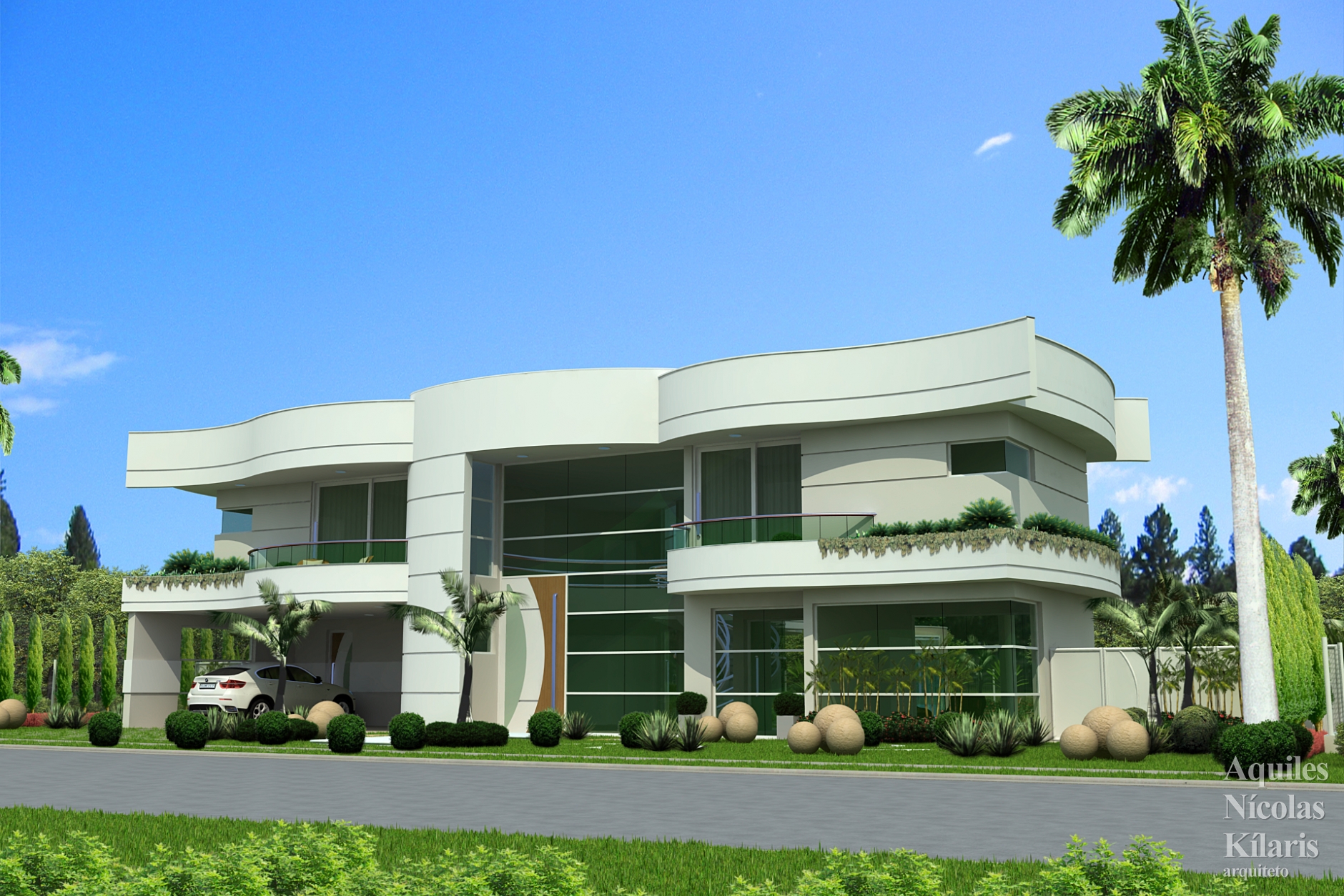 Arquiteto - Aquiles NÃ­colas KÃ­laris - Residential Projects - Projeto Betim - MG