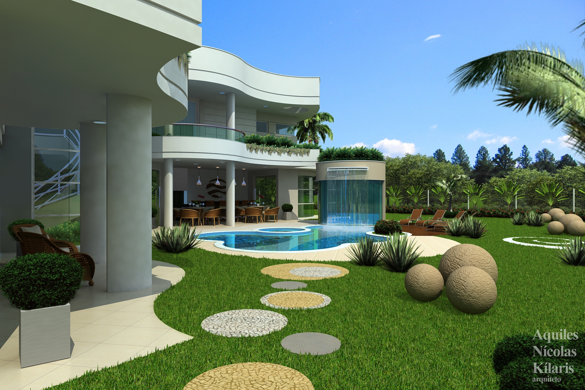 Arquiteto - Aquiles NÃ­colas KÃ­laris - Residential Projects - Projeto Betim - MG