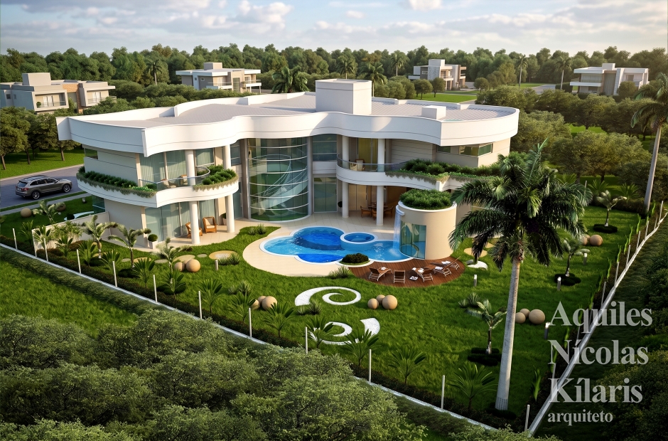 Arquiteto - Aquiles NÃ­colas KÃ­laris - Residential Projects - Projeto Betim - MG