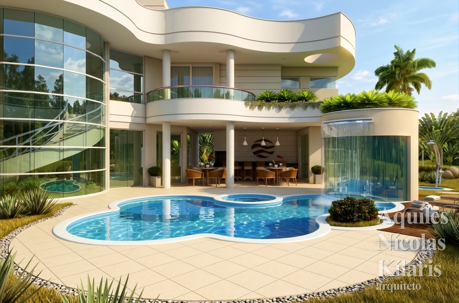 Arquiteto - Aquiles NÃ­colas KÃ­laris - Residential Projects - Projeto Betim - MG