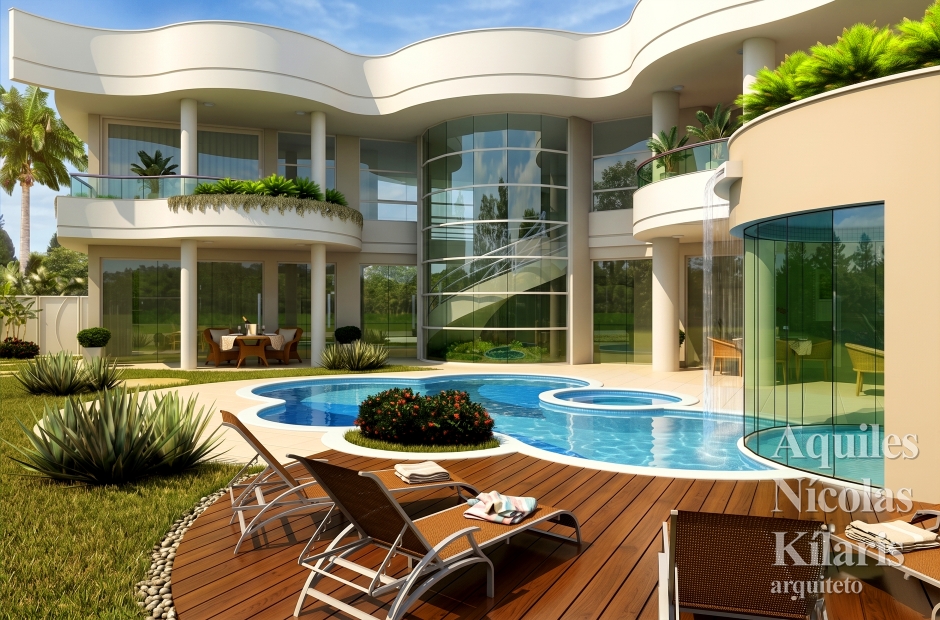 Arquiteto - Aquiles NÃ­colas KÃ­laris - Residential Projects - Projeto Betim - MG