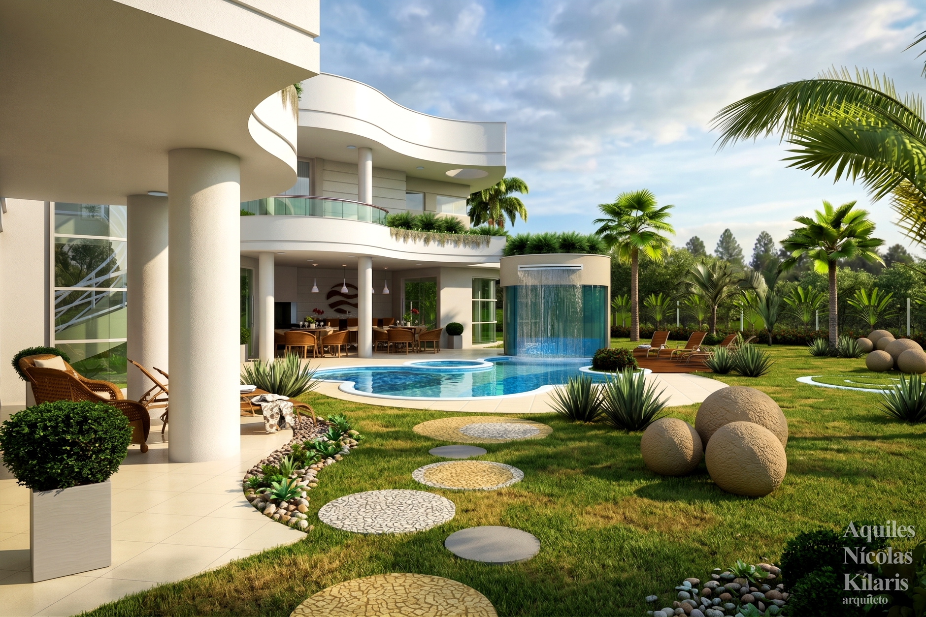 Arquiteto - Aquiles NÃ­colas KÃ­laris - Residential Projects - Projeto Betim - MG