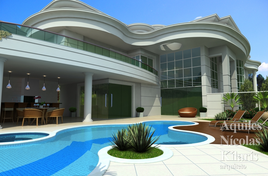 Arquiteto - Aquiles NÃ­colas KÃ­laris - Residential Projects - Projeto Lagoa Santa - MG
