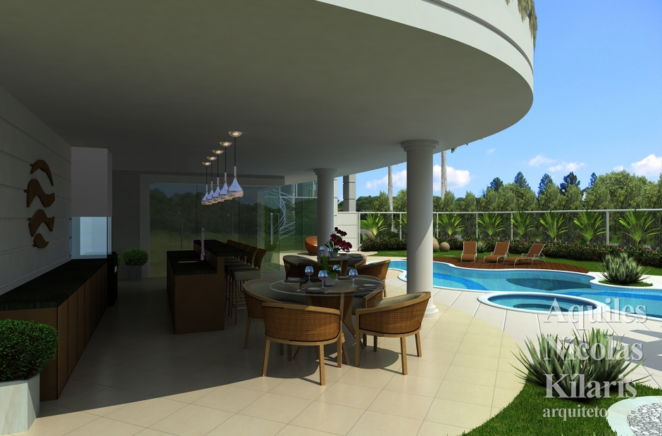 Arquiteto - Aquiles NÃ­colas KÃ­laris - Residential Projects - Projeto Lagoa Santa - MG