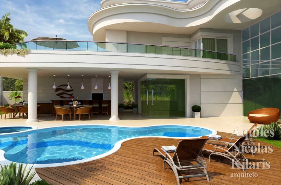 Arquiteto - Aquiles NÃ­colas KÃ­laris - Residential Projects - Projeto Lagoa Santa - MG