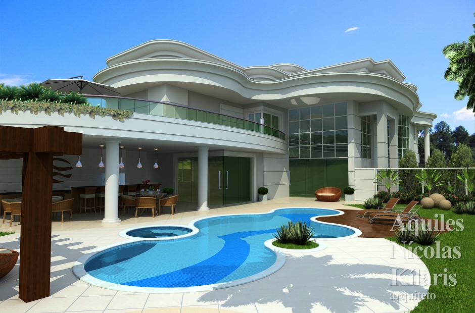 Arquiteto - Aquiles NÃ­colas KÃ­laris - Residential Projects - Projeto Lagoa Santa - MG