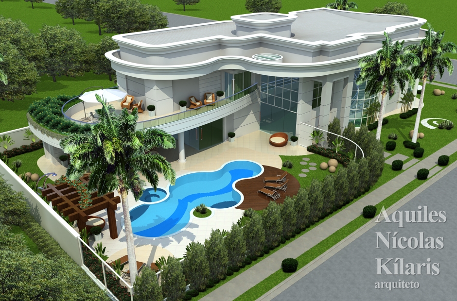 Arquiteto - Aquiles NÃ­colas KÃ­laris - Residential Projects - Projeto Lagoa Santa - MG