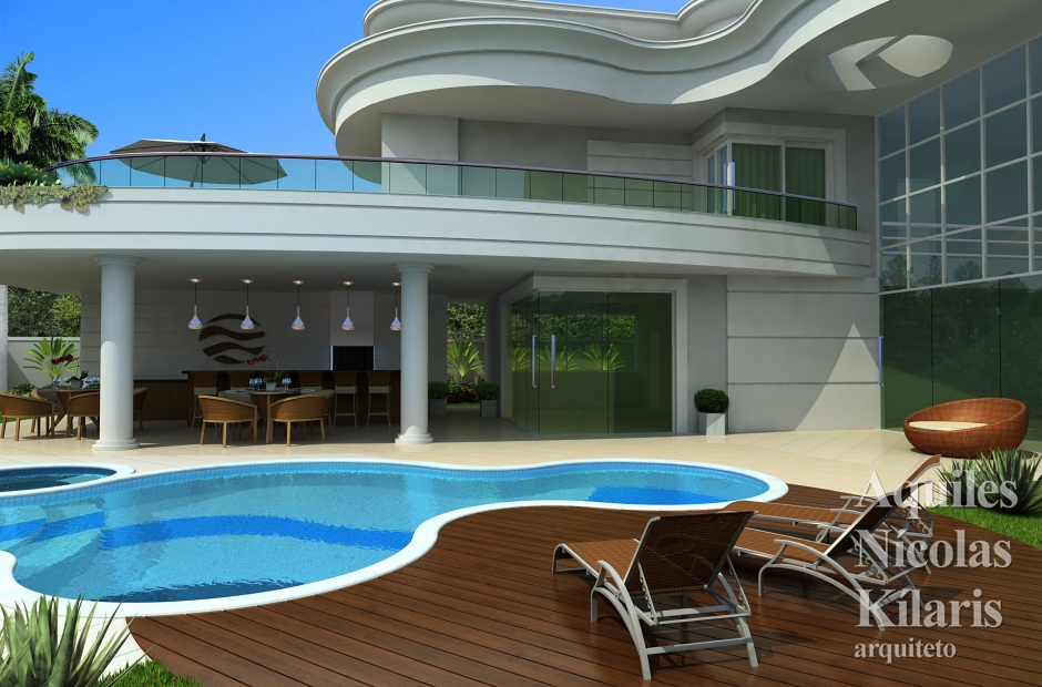 Arquiteto - Aquiles NÃ­colas KÃ­laris - Residential Projects - Projeto Lagoa Santa - MG