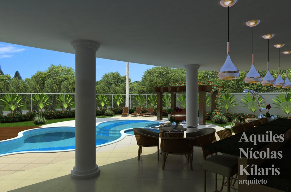 Arquiteto - Aquiles NÃ­colas KÃ­laris - Residential Projects - Projeto Lagoa Santa - MG