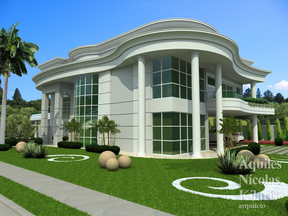 Arquiteto - Aquiles NÃ­colas KÃ­laris - Residential Projects - Projeto Lagoa Santa - MG