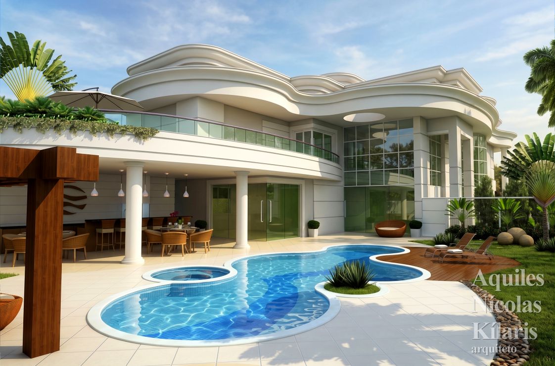 Arquiteto - Aquiles NÃ­colas KÃ­laris - Residential Projects - Projeto Lagoa Santa - MG