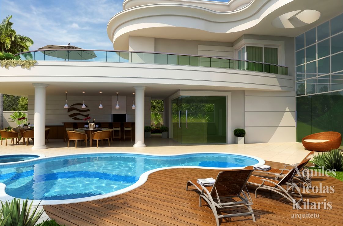 Arquiteto - Aquiles NÃ­colas KÃ­laris - Residential Projects - Projeto Lagoa Santa - MG