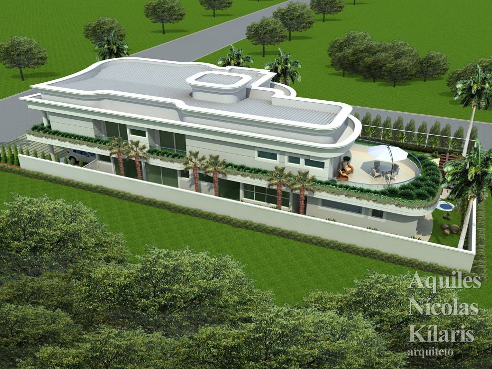 Arquiteto - Aquiles NÃ­colas KÃ­laris - Residential Projects - Projeto Lagoa Santa - MG