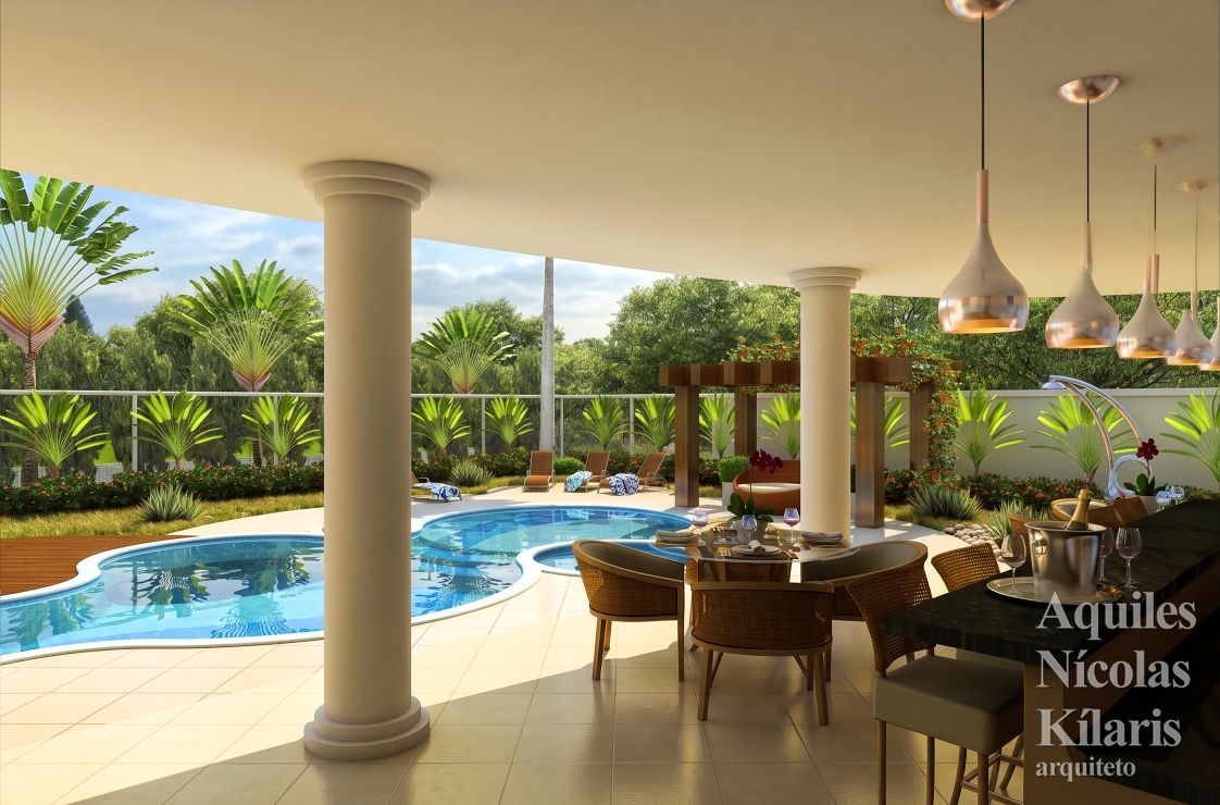 Arquiteto - Aquiles NÃ­colas KÃ­laris - Residential Projects - Projeto Lagoa Santa - MG
