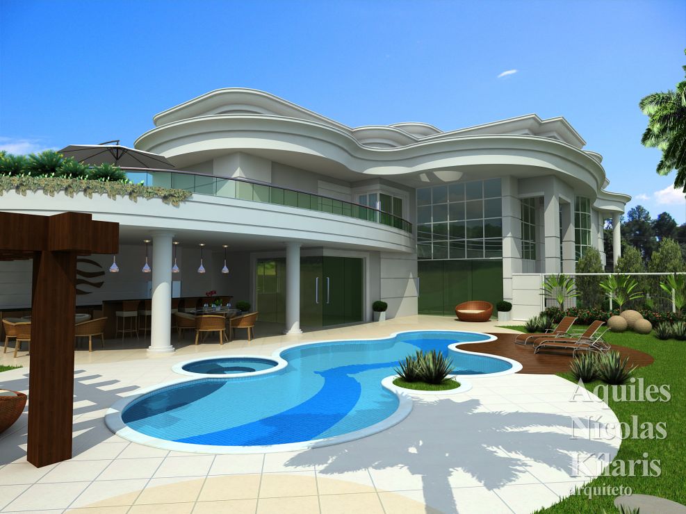 Arquiteto - Aquiles NÃ­colas KÃ­laris - Residential Projects - Projeto Lagoa Santa - MG