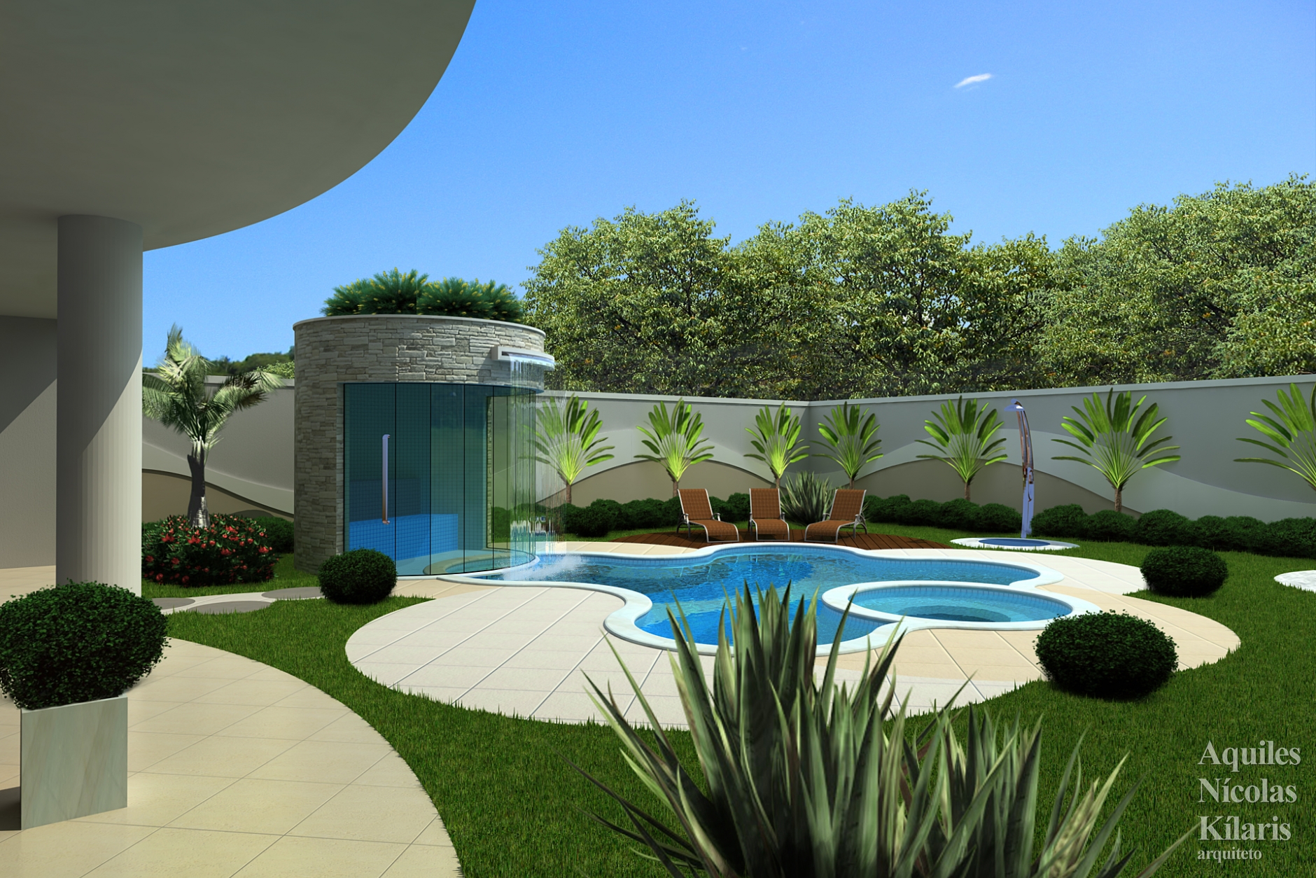 Arquiteto - Aquiles NÃ­colas KÃ­laris - Residential Projects - Projeto SÃ£o Gotardo - MG