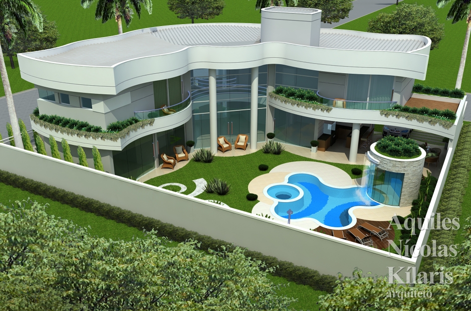 Arquiteto - Aquiles NÃ­colas KÃ­laris - Residential Projects - Projeto SÃ£o Gotardo - MG