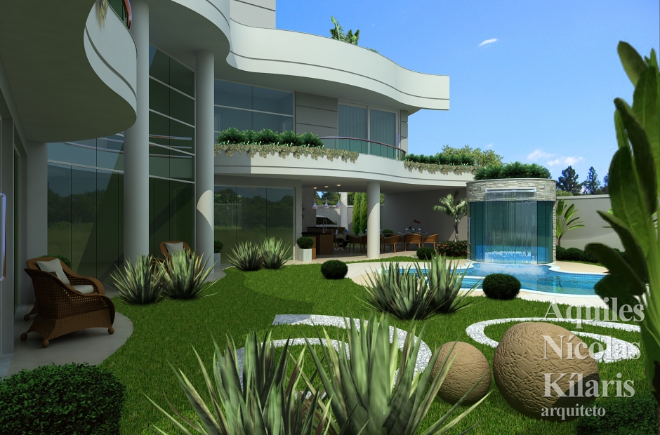 Arquiteto - Aquiles NÃ­colas KÃ­laris - Residential Projects - Projeto SÃ£o Gotardo - MG