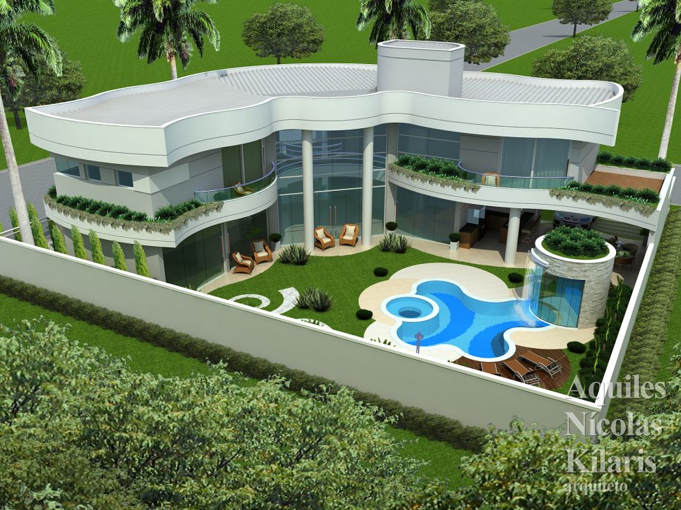 Arquiteto - Aquiles NÃ­colas KÃ­laris - Residential Projects - Projeto SÃ£o Gotardo - MG